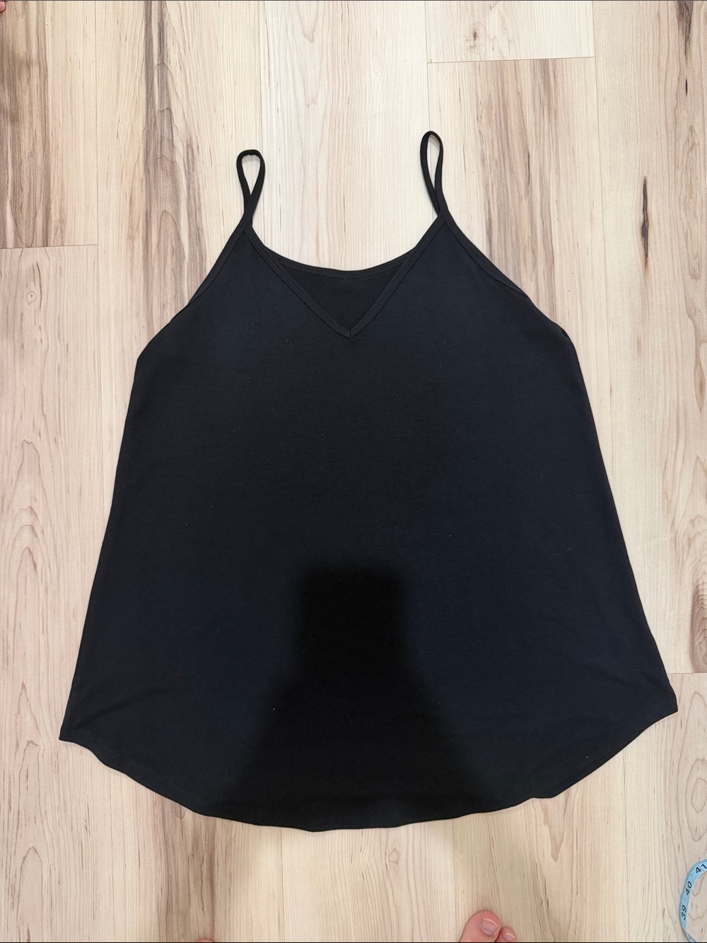 Zenana Black Spaghetti Strap Tank Top